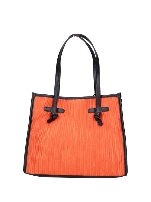 Borsa Miss Marcella in pelle e tessuto GIANNI CHIARINI | 6849 VTMNARANCIO